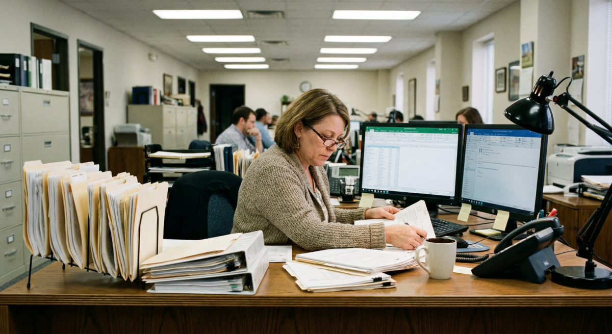 Funciones de un auxiliar administrativo